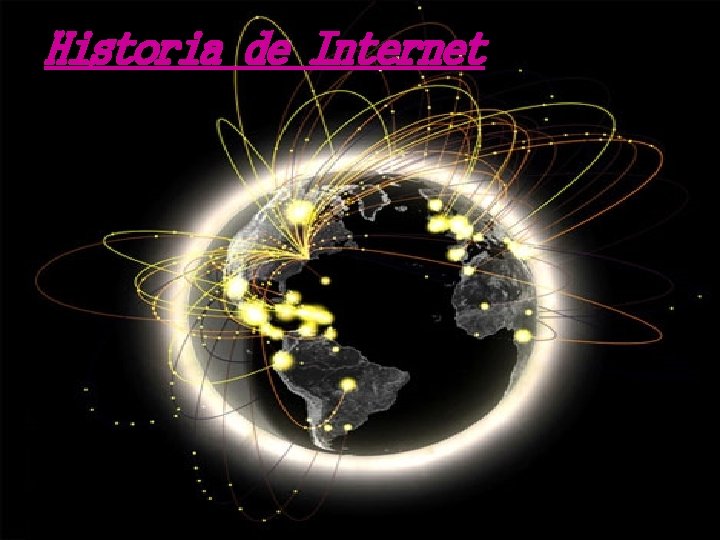 Historia de Internet 