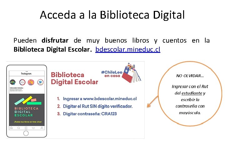 Acceda a la Biblioteca Digital Pueden disfrutar de muy buenos libros y cuentos en