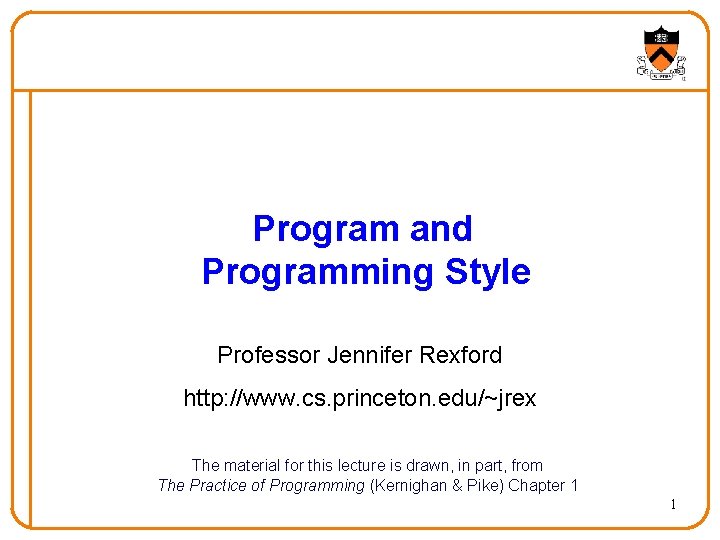 the practice of programming kernighan