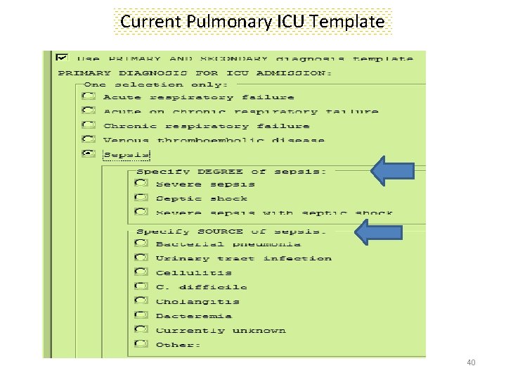 Current Pulmonary ICU Template 40 