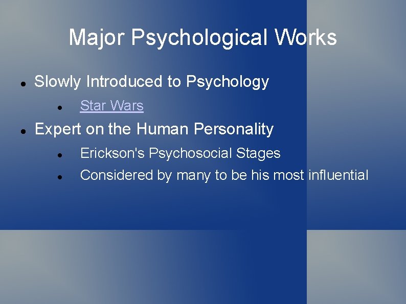 Major Psychological Works Slowly Introduced to Psychology Star Wars Expert on the Human Personality