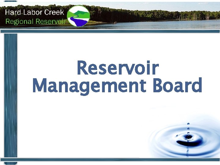 Reservoir Management Board 