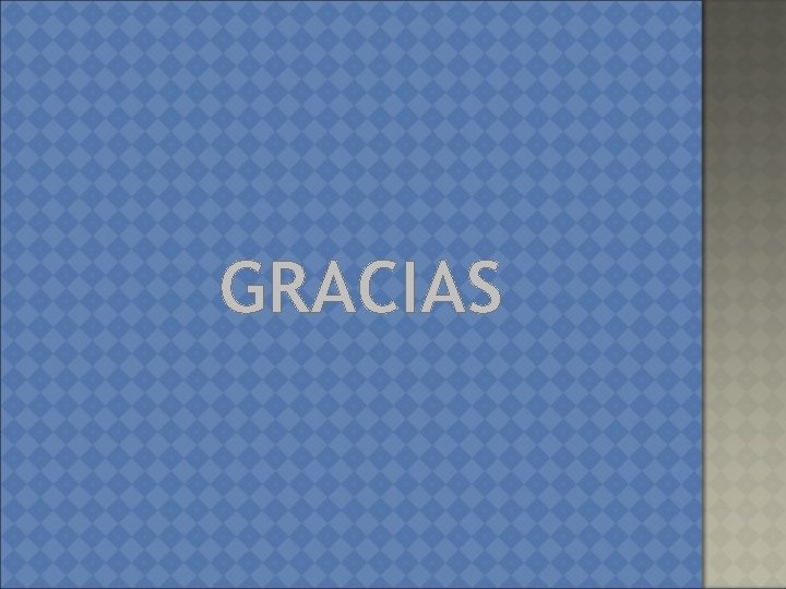 GRACIAS 
