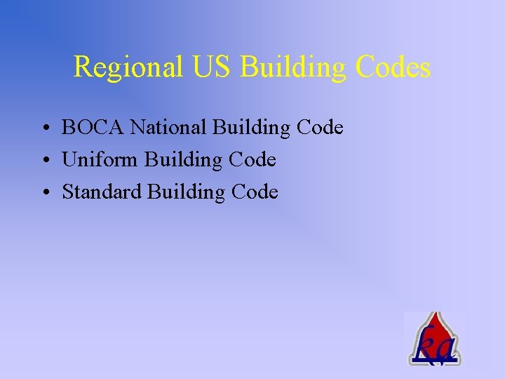 Code Update International Building Code NFPA 5000 William