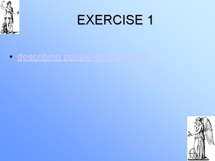 EXERCISE 1 • describing people exercise. pdf 