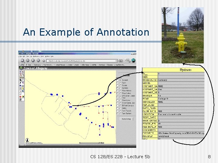 An Example of Annotation CS 128/ES 228 - Lecture 5 b 8 