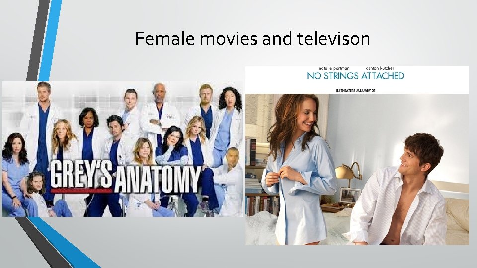 Female movies and televison 