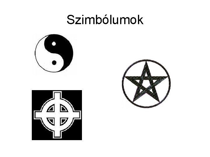 Szimbólumok 