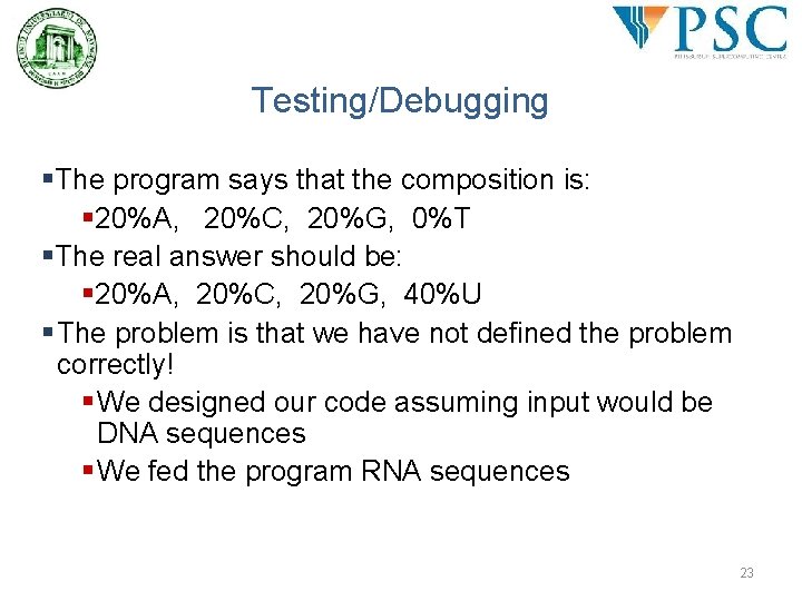 Introduction to Python programming for Bioinformatics BING 6004