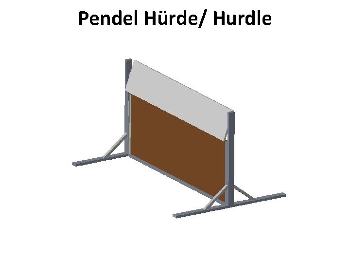 Pendel Hürde/ Hurdle 