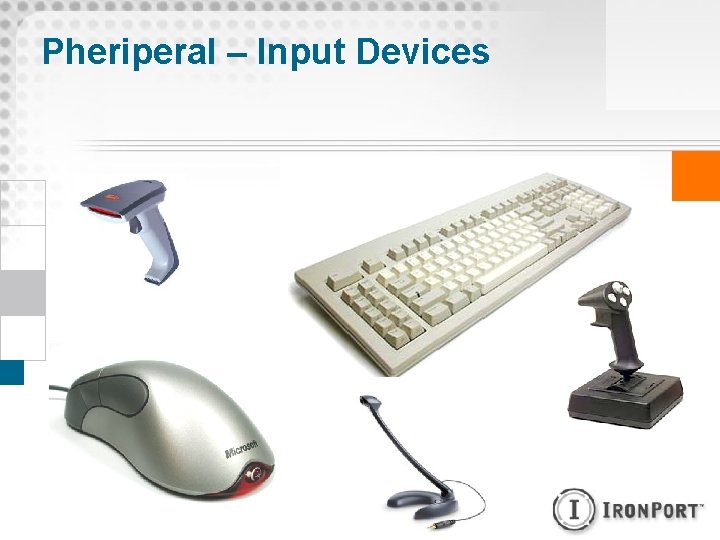 Pheriperal – Input Devices 