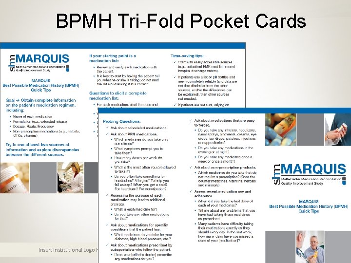 BPMH Tri-Fold Pocket Cards Insert Institutional Logo Here BPMH Tri-Fold Pocket Cards Insert Institutional Logo Here