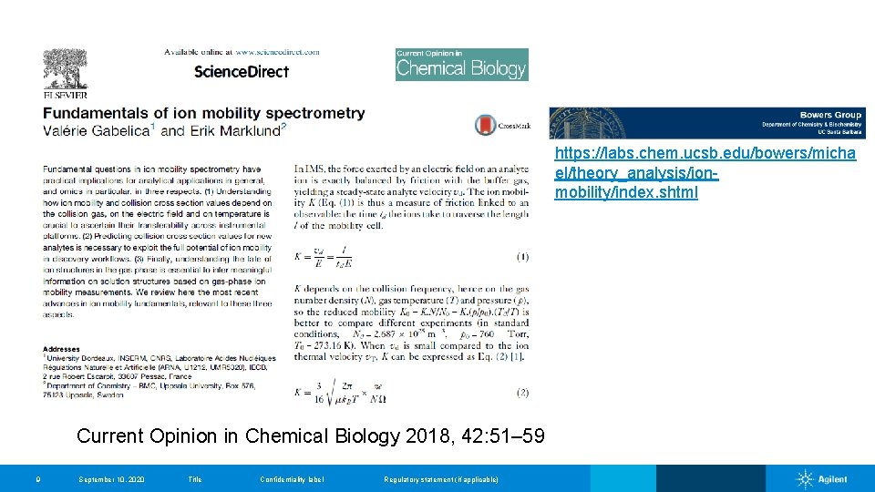 https: //labs. chem. ucsb. edu/bowers/micha el/theory_analysis/ionmobility/index. shtml Current Opinion in Chemical Biology 2018, 42: