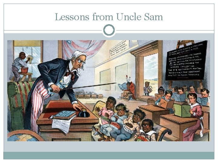 Lessons from Uncle Sam 