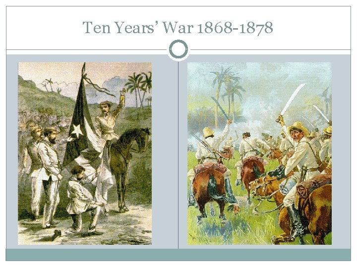 Ten Years’ War 1868 -1878 