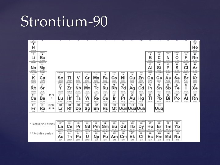 Strontium-90 