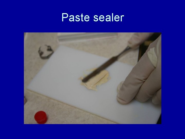 Paste sealer 