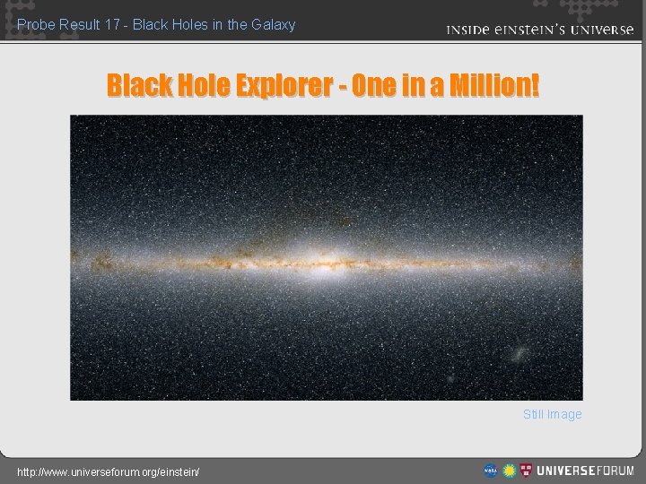 Probe Result 17 - Black Holes in the Galaxy Black Hole Explorer - One