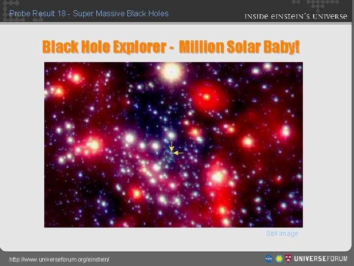 Probe Result 18 - Super Massive Black Holes Black Hole Explorer - Million Solar