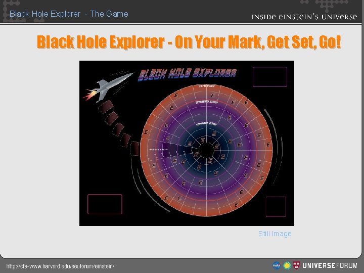 Black Hole Explorer - The Game Black Hole Explorer - On Your Mark, Get