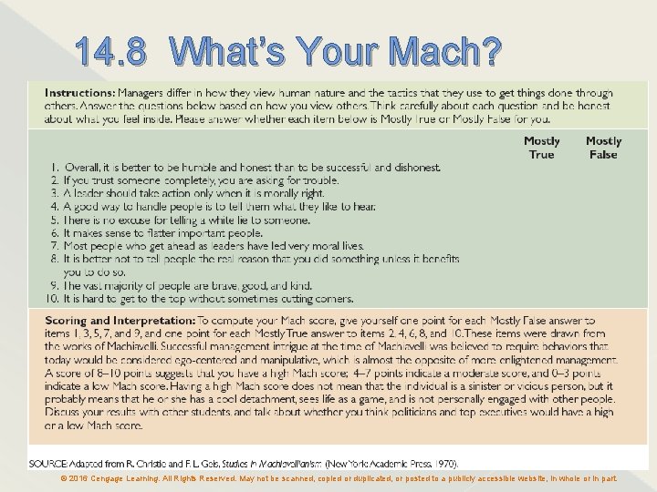 14. 8 What’s Your Mach? 16 © 2016 Cengage Learning. All Rights Reserved. May