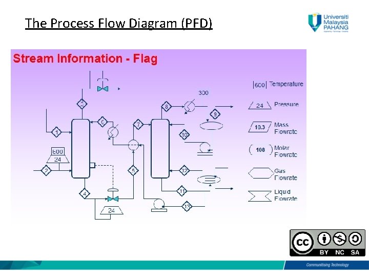 The Process Flow Diagram (PFD) 