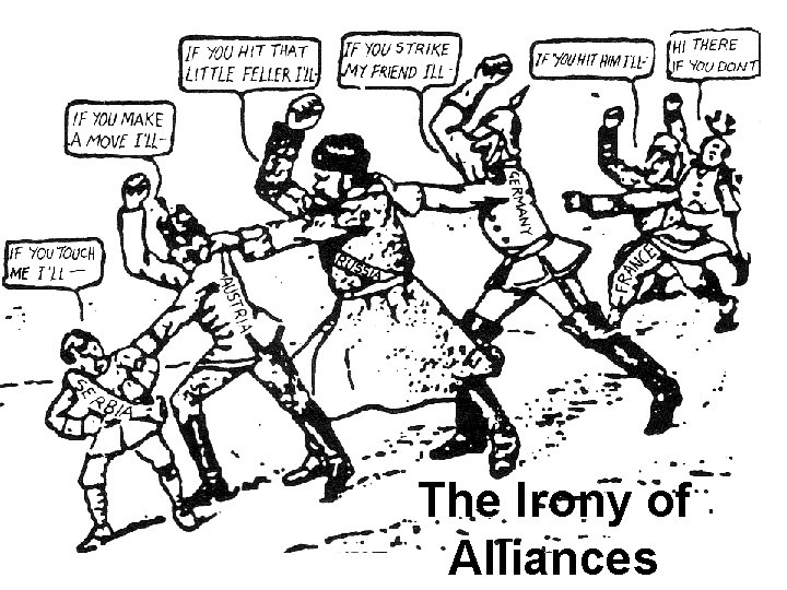 The Irony of Alliances 