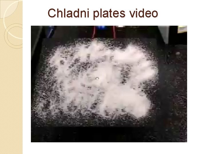 Chladni plates video 