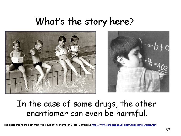 What’s the story here? In the case of some drugs, the other enantiomer can