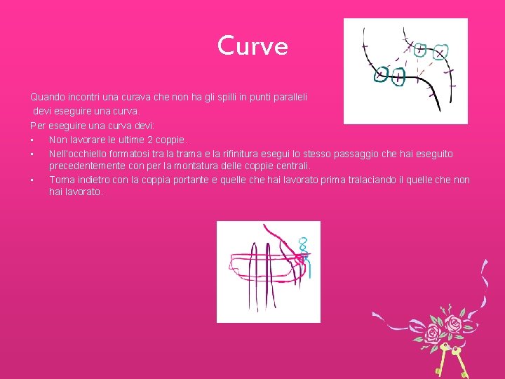 Curve Quando incontri una curava che non ha gli spilli in punti paralleli devi