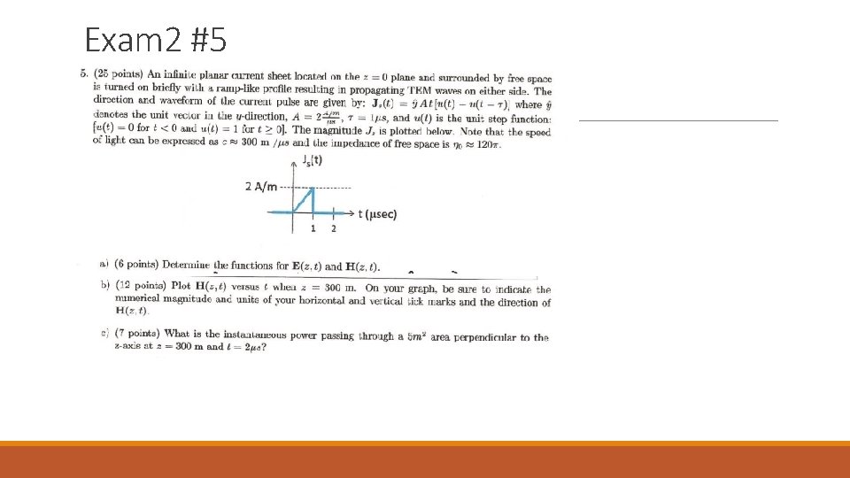 Exam 2 #5 