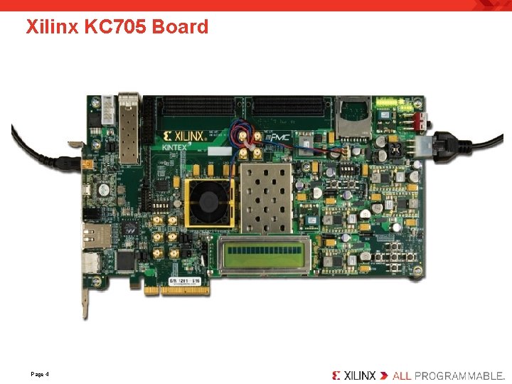 Xilinx KC 705 Board Page 4 