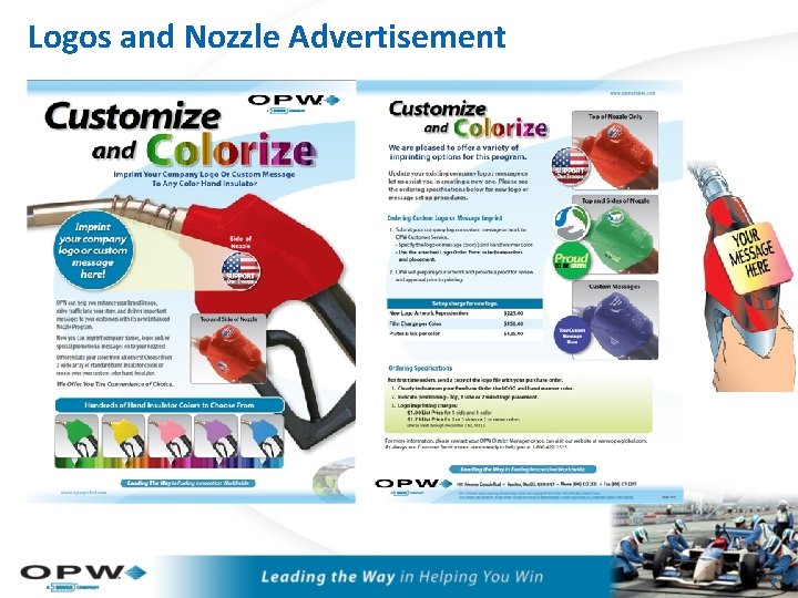 Logos and Nozzle Advertisement 7 