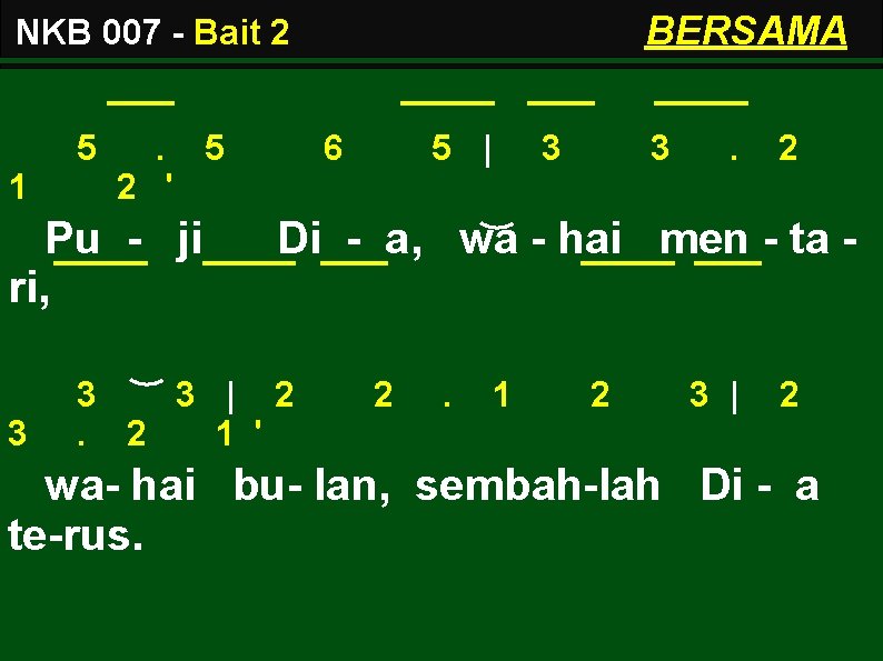 BERSAMA NKB 007 - Bait 2 5 1 . 6 5 | 3 3