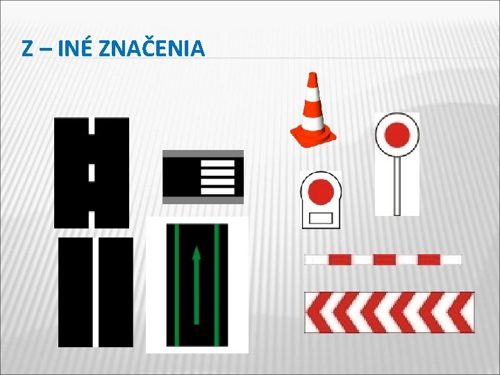 Z – INÉ ZNAČENIA 