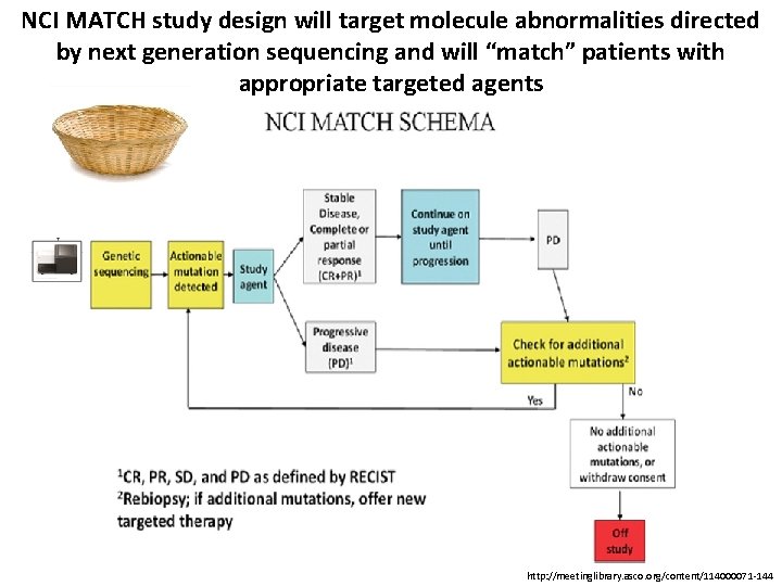 NCI MATCH study design will target molecule abnormalities directed by next generation sequencing and