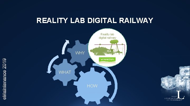REALITY LAB DIGITAL RAILWAY Reality lab digital railway WHY WHAT HOW 