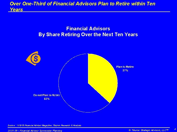 Over One-Third of Financial Advisors Plan to Retire within Ten Years Financial Advisors By