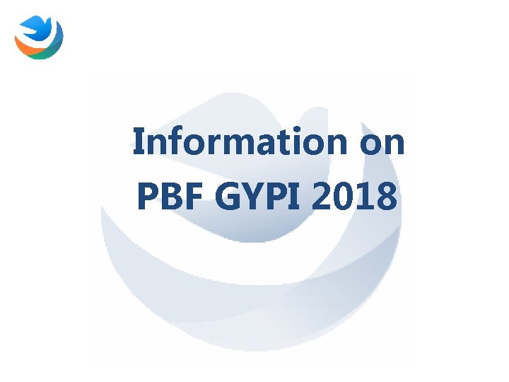 Information on PBF GYPI 2018 