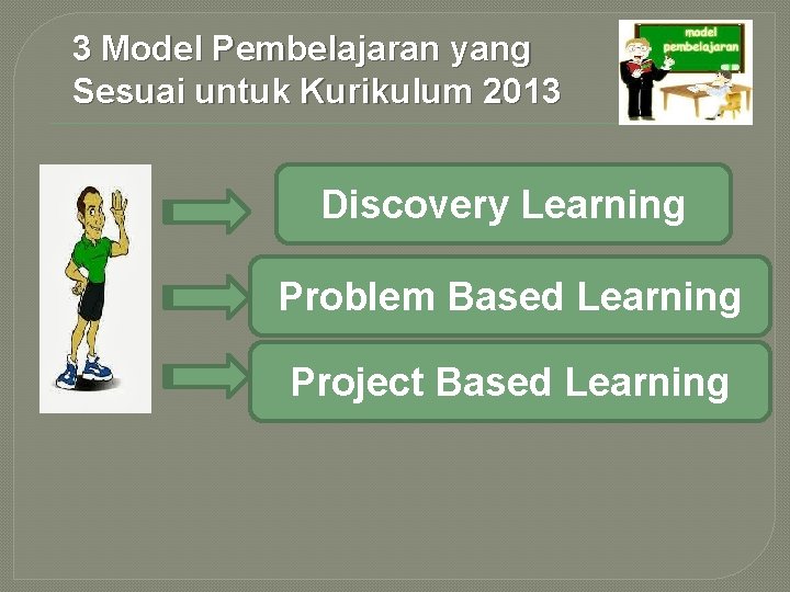 3 Model Pembelajaran yang Sesuai untuk Kurikulum 2013 Discovery Learning Problem Based Learning Project