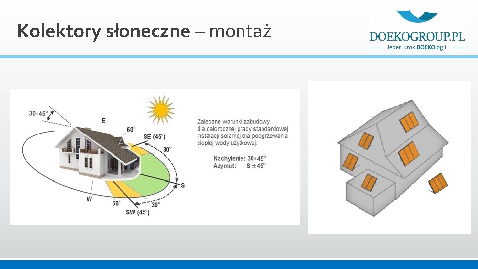 Kolektory słoneczne – montaż 