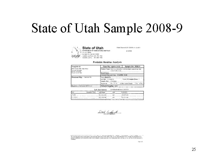 State of Utah Sample 2008 -9 25 