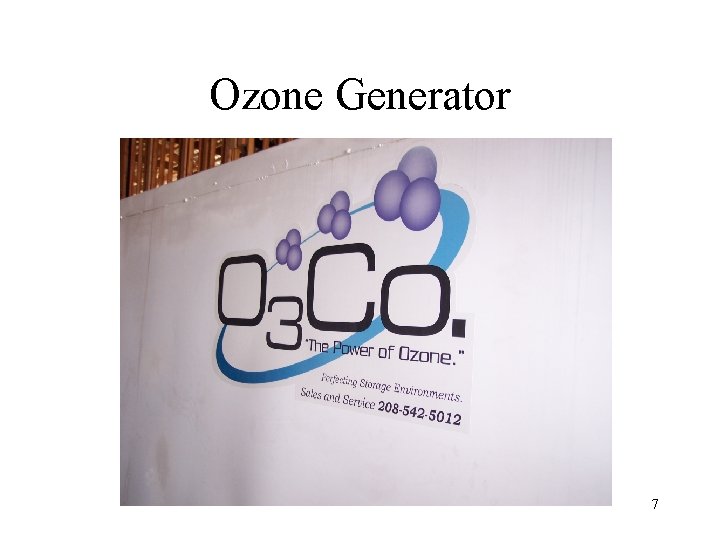 Ozone Generator 7 