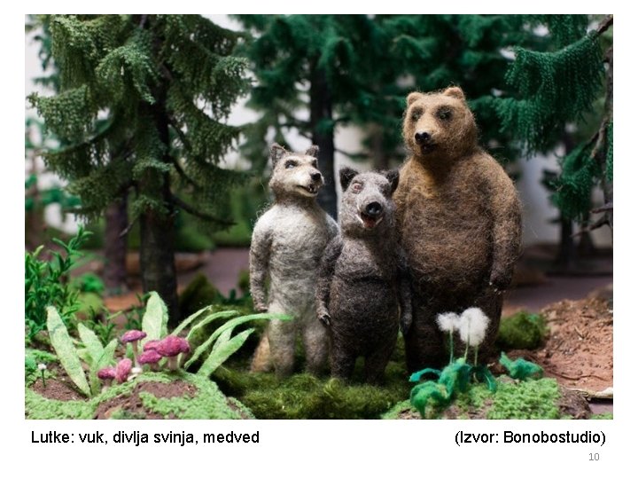 Lutke: vuk, divlja svinja, medved (Izvor: Bonobostudio) 10 
