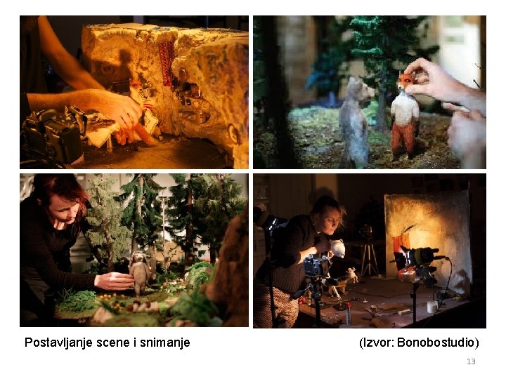 Postavljanje scene i snimanje (Izvor: Bonobostudio) 13 
