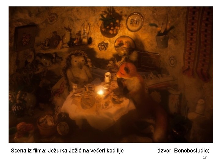 Scena iz filma: Ježurka Ježić na večeri kod lije (Izvor: Bonobostudio) 18 