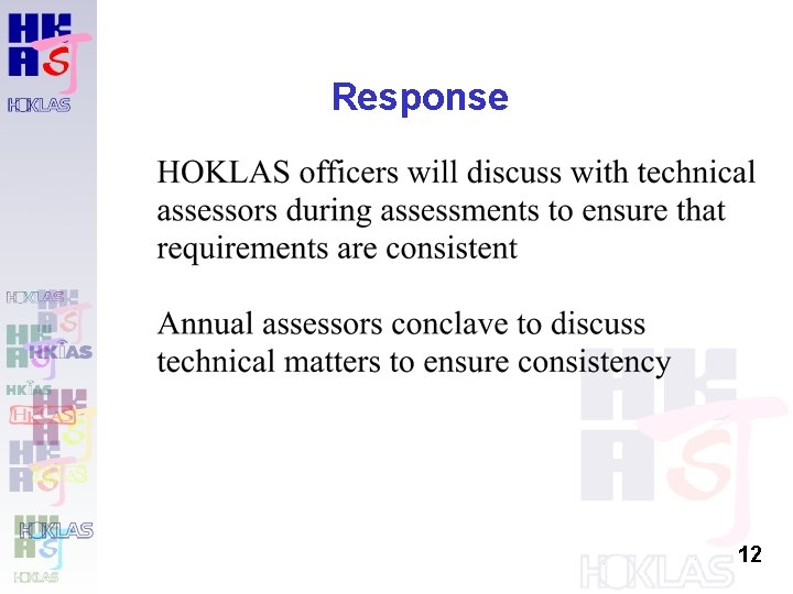 Response 12  Response 12