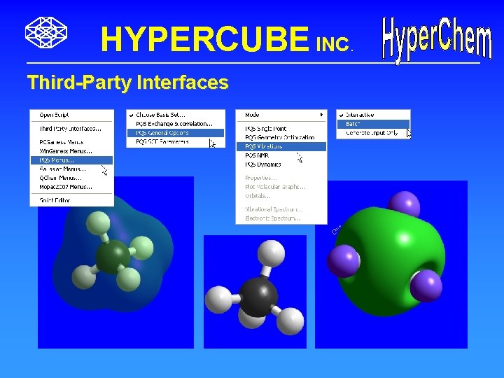 HYPERCUBE INC. Third-Party Interfaces 