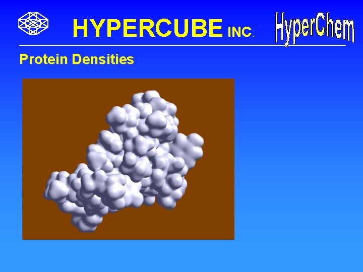 HYPERCUBE INC. Protein Densities 