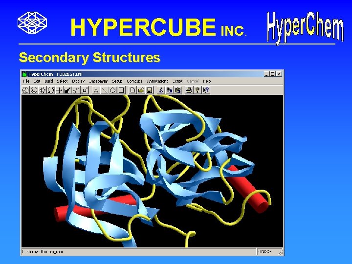 HYPERCUBE INC. Secondary Structures 